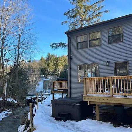 Ski Bike, Hike & Golf Townhouse W/ Hot Tub Ellicottville Extérieur photo